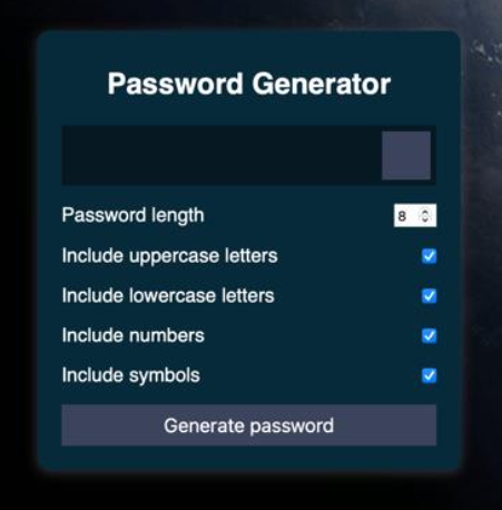 Password Authenticator Concept Diagram